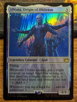 ULTIMA, ORIGIN OF OBLIVION Foil - Final Fantasy MTG Magic: the Gathering - Image 1