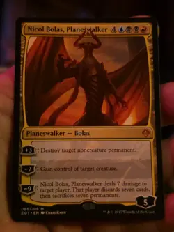 Nicol Bolas Mtg Planeswalker Archenemy - Image 1