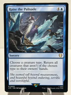 Raise the Palisade 23 R Commander: The Lord of the Rings NM MTG - Image 1