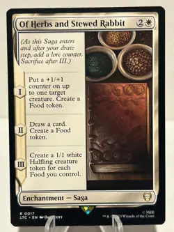 Of Herbs and Stewed Rabbit 17 R Commander: The Lord of the Rings NM MTG - Image 1