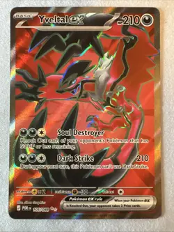 Yveltal Ex - 105/088 - Perfect Order - Ultra Rare - Pokemon - NM - Image 1