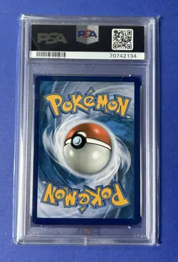 2019 Pokemon Sun & Moon Gengar & Mimikyu GX Team Up #53 PSA 8 - Image 2