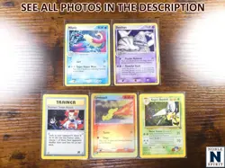 Pokemon TCG Holo Lot Koga's Beedrill Milotic Rocket's Sneak Attack EX Era (CS) - Image 1