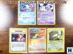 Pokemon TCG Holo Lot Koga's Beedrill Milotic Rocket's Sneak Attack EX Era (CS) - Image 3