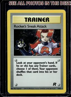 Pokemon TCG Holo Lot Koga's Beedrill Milotic Rocket's Sneak Attack EX Era (CS) - Image 4