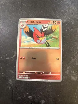 Fletchinder Reverse Holo 013/088 Pokemon Card TCG Free Shipping - Image 1