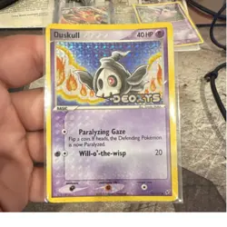 Pokemon Duskull Reverse Holo EX Deoxys 58/107 40 HP 2005 English - Image 1
