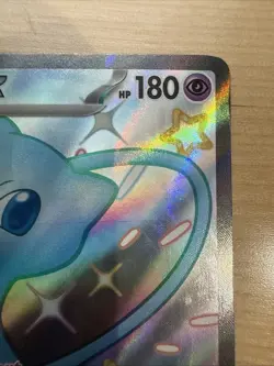 Pokemon TCG Mew EX 216/091 Paldean Fates Full Art Shiny Ultra Rare NM Condition - Image 4