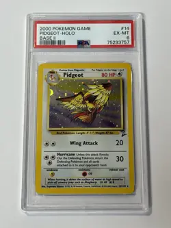 Pokemon Pidgeot 14/130 Base Set 2 Holo - Image 1