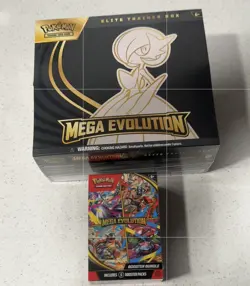 Pokemon Mega Evolutions (Gardevoir) ETB And Booster Bundle- NEW/FACTORY SEALED - Image 1