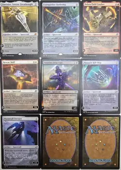 MTG Epic 5-Color Artifact Commander Deck-Infinite Guideline Station-Robot Army - Image 2