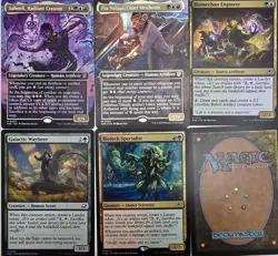 MTG Epic 5-Color Artifact Commander Deck-Infinite Guideline Station-Robot Army - Image 4