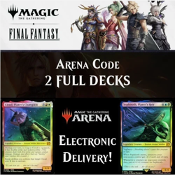Final Fantasy Starter Kit - 2 Full Decks Arena Code - MTG MTGA - Image 1