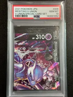 28640# Mewtwo V-Union 006/013 PSA 10 Pokemon Japanese SP5 V-Union Special - Image 1