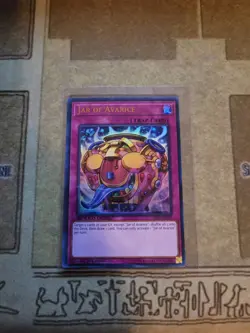 YUGIOH TCG JAR OF AVARICE SS03-ENV02 ULTRA 1ST ED NM SPEED DUEL - Image 1