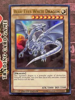 Blue-Eyes White Dragon - MVP1-ENSV4 - Ultra Rare - Limited Edition - LP - Image 1