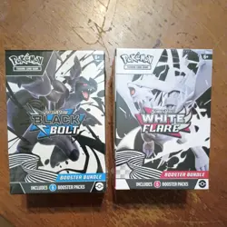 Black Bolt & White Flare Sealed Booster Bundle Set of 2 - Image 1