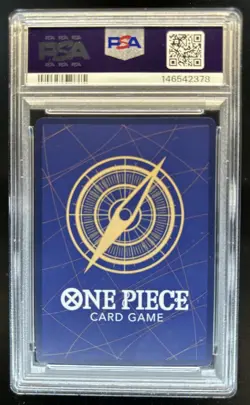 2025 One Piece Royal Blood Portgas D Ace Treasure Rare #OP08-052 PSA 10 GEM MINT - Image 2