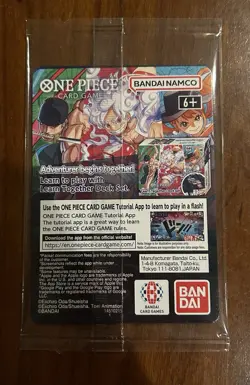 One Piece Monkey.D.Luffy College Basketball US Voyage Card SEALED - Image 2