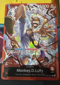 Monkey.D.Luffy (001) ST21-001 Starter Deck EX: Gear 5 Foil - Image 1