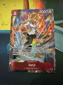 One Piece CCG Sanji Alternate Art Starter Deck 21 Mint ST21-003 - Image 1
