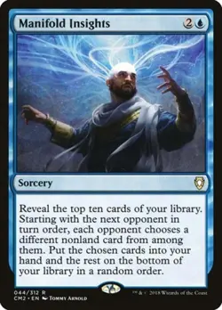 Manifold Insights - Light Play MTG Commander Anthology Volume II - Image 1