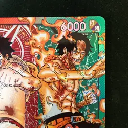 Luffy & Ace L ST30-001 Start Deck EX ONE PIECE Card Japanese #50527 - Image 4