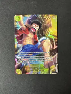 One Piece CCG Monkey.D.Luffy OP15-119 Adventure on Kami's Island SEC B - Image 1