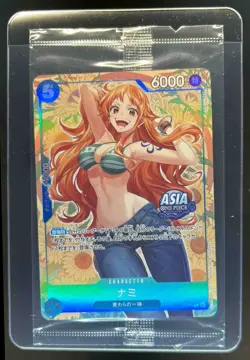 2025 One Piece Japanese Asia Mini Tin Nami Promo Sealed #P-112 - Image 1