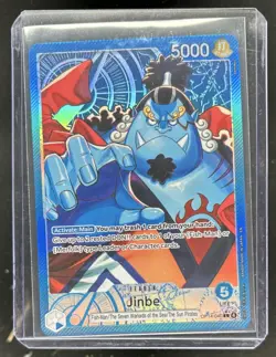 2026 One Piece Azure Sea's Seven Jinbe Leader #OP14-040 - Image 1