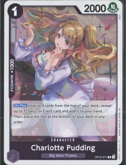 Charlotte Pudding OP12-071 Legacy of the Master Foil - Image 1