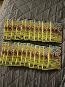 One Piece Adventure On Kami’s Island OP15-EB04 English Booster Pack lot x24 - Image 1