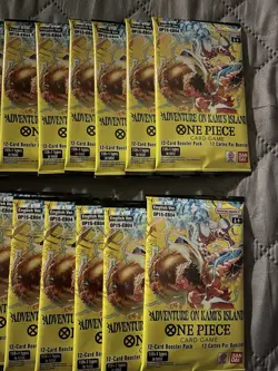One Piece Adventure On Kami’s Island OP15-EB04 English Booster Pack lot x24 - Image 3