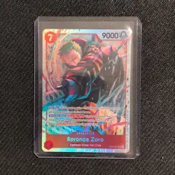 Bandai One Piece Roronoa Zoro EB04-007 SR 9000 English - Image 1