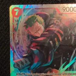 Bandai One Piece Roronoa Zoro EB04-007 SR 9000 English - Image 4