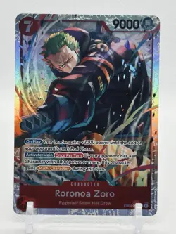 One Piece TCG - Roronoa Zoro SR EB04-007, OP15-EB04 Set, ENG - Image 1