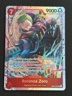 One Piece Roronoa Zoro EB04-007 SR Adventure On Kami's Island English - Image 1