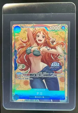 2025 One Piece Japanese Asia Mini Tin Nami Promo Sealed #P-112 - Image 1