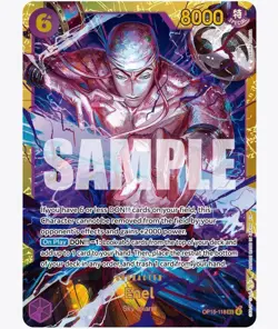 One Piece TCG Purple Enel SEC OP15-EB04 Regular Near Mint English Free Shipping - Image 1