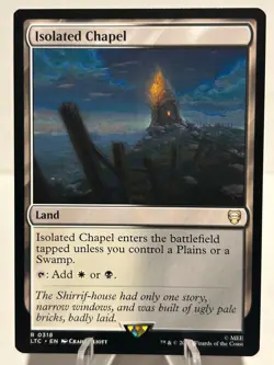 Isolated Chapel 318 R Commander: The Lord of the Rings NM MTG - Image 1