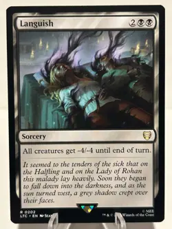 Languish 202 R Commander: The Lord of the Rings: Tales of Middle-earth NM MTG - Image 1