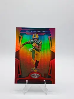 2025 Panini Certified #116 Matthew Golden Rookie Card Mirror Orange #/150 - Image 1