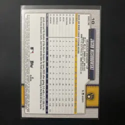 2026 Topps Series 1 #10 JACOB MISIOROWSKI RC Easter Holiday Purple Polka Dots Sp - Image 2