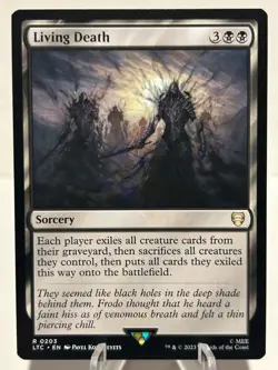 Living Death 203 R Commander: The Lord of the Rings NM MTG - Image 1