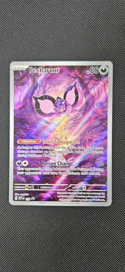 Pecharunt - SV: Scarlet & Violet Promo Cards 129 Holo SVP Promo Darkness NM - Image 1