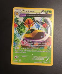 Pokemon Card VESPIQUEN 11/98 Full Art Rare XY: ANCIENT ORIGINS - Image 1