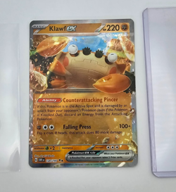 Klawf ex 120/197 Obsidian Flames Pokemon Card - Image 1