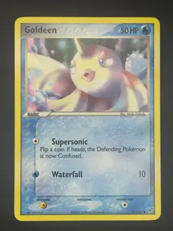 Goldeen EX Deoxys , 61/107 Pokemon Card - LP / NM - Image 1