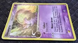 POKEMON CARD OMANYTE 74/110 EX Holon Phantoms common non-holo LP+ - Image 3