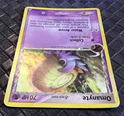 POKEMON CARD OMANYTE 74/110 EX Holon Phantoms common non-holo LP+ - Image 4